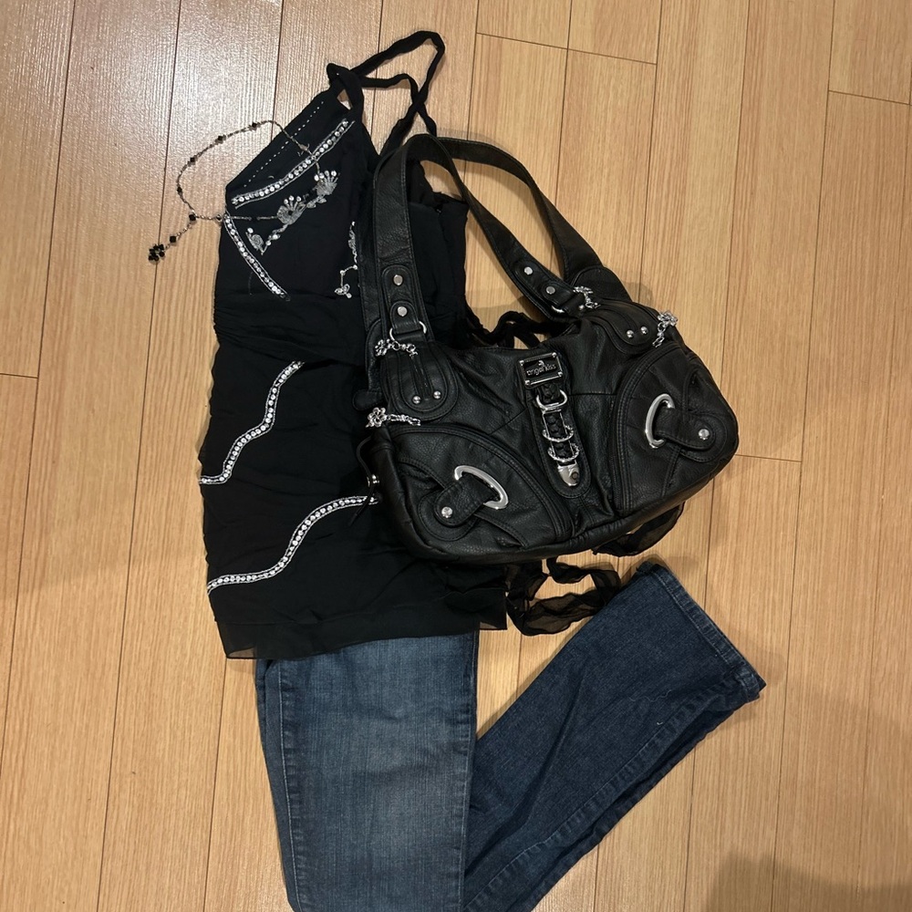 Y2K Embellished Top